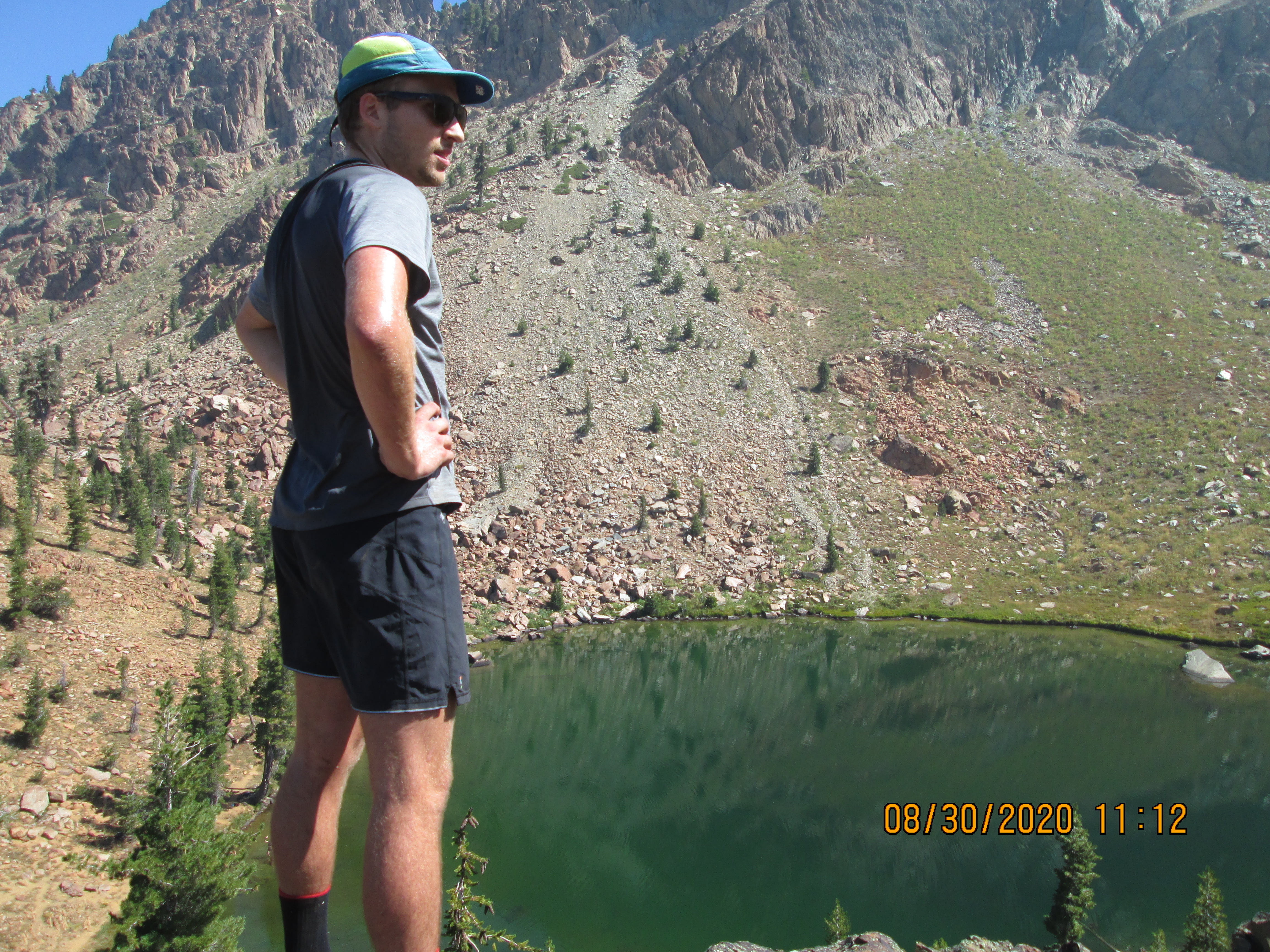 Here is a picture of me up in the mountains.